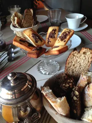 Nourriture dans le B&B/chambre d'hôtes ou à proximité