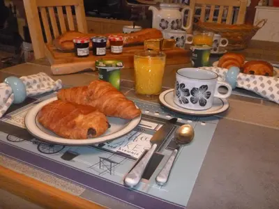 Nourriture dans le B&B/chambre d'hôtes ou à proximité