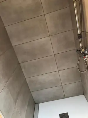 Salle de bains dans l'établissement Chambres d'Hôtes La Pocterie
