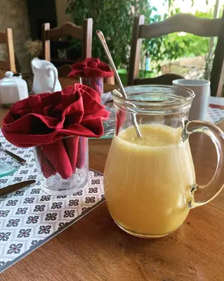 Boissons dans l'établissement Maison d'hôtes La Chabanaise - Marais Poitevin
