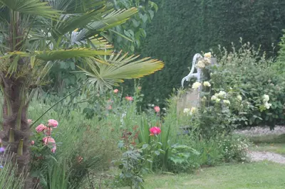 Jardin de l'établissement A L'Orée du Bois