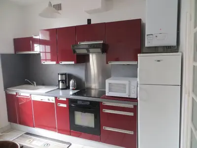 Cuisine ou kitchenette dans l'établissement l'echoppe rochelaise