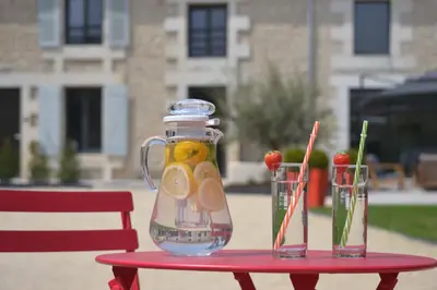 Boissons dans l'établissement AU LOGIS DE BELLEFOIS - Chambres d'hôtes