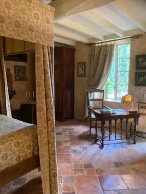 Coin salon dans l'établissement Domaine de Rennebourg