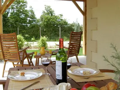 Plan de l'établissement Luxe villa in Les Forges with BBQ Garden