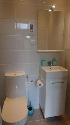 Salle de bains dans l'établissement Maison Vuyk