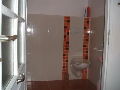 Salle de bains dans l'établissement Chambres d'hôtes La Charrière