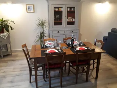 Coin salon dans l'établissement Le Figuier
