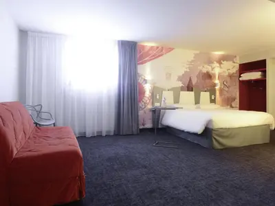 Un ou plusieurs lits dans un hébergement de l'établissement ibis Styles Poitiers Centre