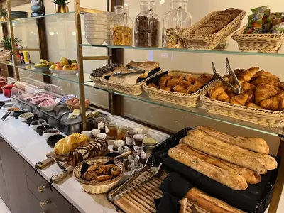 Nourriture dans l'hôtel ou à proximité