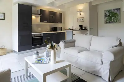 Cuisine ou kitchenette dans l'établissement le clos de Tesson