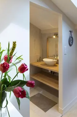 Salle de bains dans l'établissement le clos de Tesson