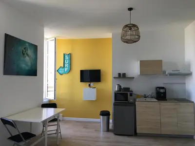 Plan de l'établissement Le Beach centre la Brèche wifi vue jardin