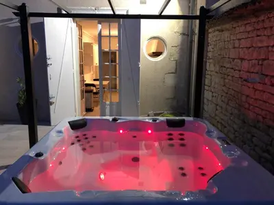 Plan de l'établissement Villa Donna jacuzzi jardin billard centre la Brèche