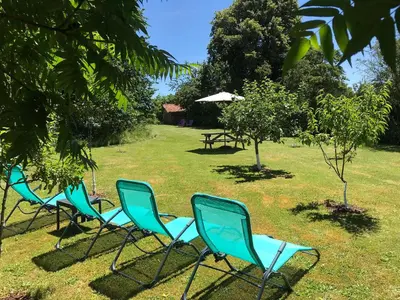 Jardin de l'établissement Gites Limousin - La Haute
