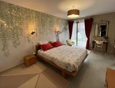Un ou plusieurs lits dans un hébergement de l'établissement Relais de La Brande