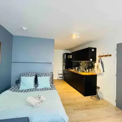 Studio moderne rénové