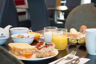 Nourriture dans l'hôtel ou à proximité
