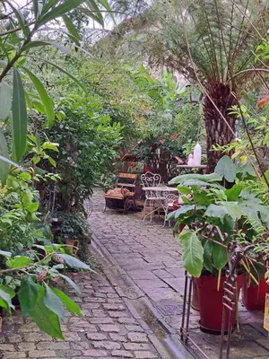Jardin de l'établissement Terra-Crystal