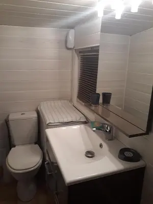 Salle de bains dans l'établissement Proche Futuroscope - Maison de campagne - La petite Lucie