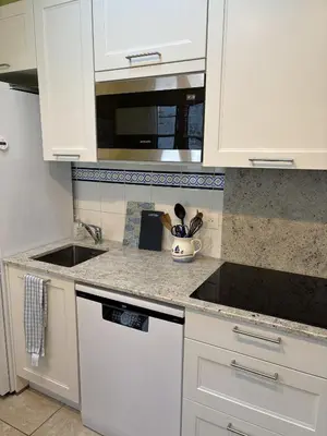 Cuisine ou kitchenette dans l'établissement Villa Fleur de Sel