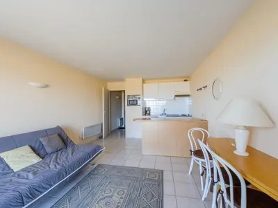 Cuisine ou kitchenette dans l'établissement Studio face mer pour 2 pers à Châtelaillon-Plage avec parking - FR-1-258-197
