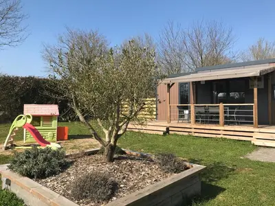 Jardin de l'établissement Cottage du garlai