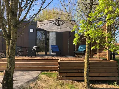 Jardin de l'établissement Cottage du garlai
