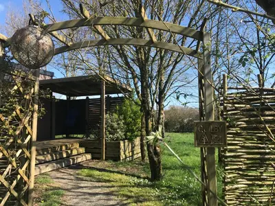 Jardin de l'établissement Cottage du garlai