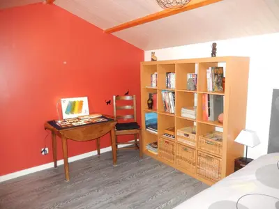 Bibliothèque dans le B&B/chambre d'hôtes
