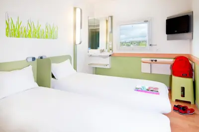 Un ou plusieurs lits dans un hébergement de l'établissement ibis budget Gare de Poitiers