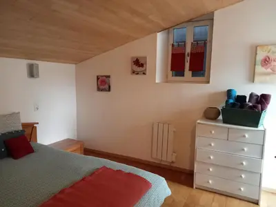Un ou plusieurs lits dans un hébergement de l'établissement La maison neuve