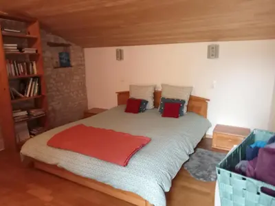 Un ou plusieurs lits dans un hébergement de l'établissement La maison neuve