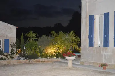Jardin de l'établissement L'Oasis