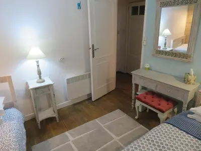 Un ou plusieurs lits dans un hébergement de l'établissement La Maison du Bonheur