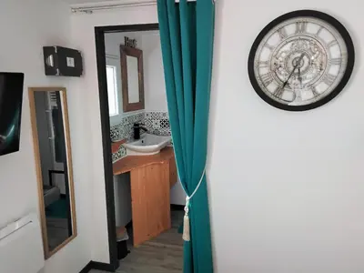 Cuisine ou kitchenette dans l'établissement Le Clos des Passiflores - Chambres et Table d'Hôtes