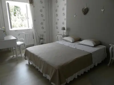 Un ou plusieurs lits dans un hébergement de l'établissement Au pré du Mignon aux portes du Marais Poitevin