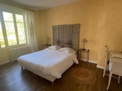 Un ou plusieurs lits dans un hébergement de l'établissement La Villa Camille