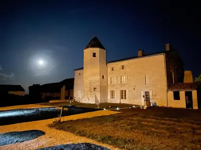 Piscine de l'établissement Logis de Pierre Levée ou située à proximité
