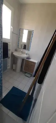 Salle de bains dans l'établissement AGAPANTHE