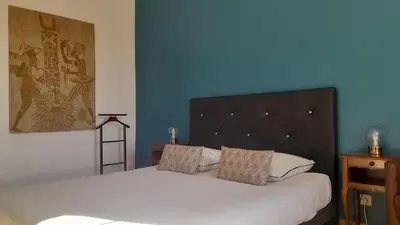 Un ou plusieurs lits dans un hébergement de l'établissement Domaine de Pelouaille - chambre d'hôtes