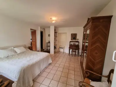 Un ou plusieurs lits dans un hébergement de l'établissement Chambre d'hôtes à Mignaloux-Beauvoir- le Thil