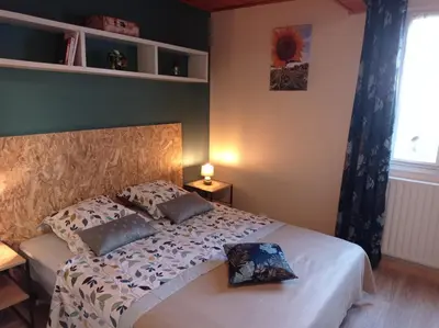 Un ou plusieurs lits dans un hébergement de l'établissement AU COEUR DU MARAIS
