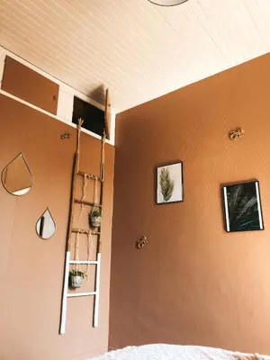 Télévision ou salle de divertissement dans l'établissement chambre salle de bain partagée