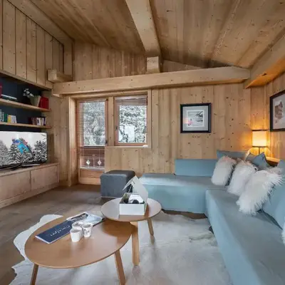 Chalet à Megève avec espace bien-être et animaux acceptés - FR-1-569-3