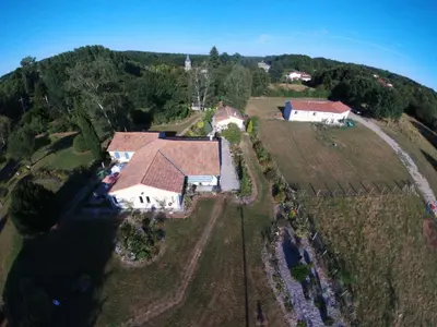 Paysage naturel près de la maison de vacances