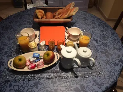 Nourriture dans la maison d'hôtes ou à proximité