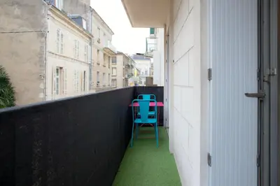 Balcon ou terrasse dans l'établissement Edouard Grimaux