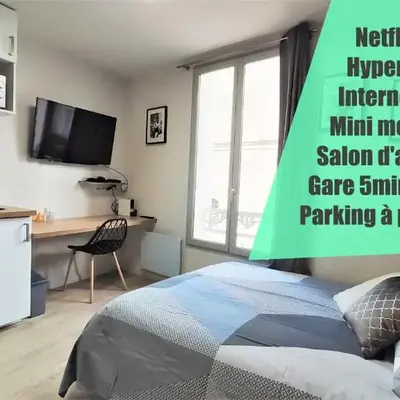 Home&Work 201 - HYPERCENTRE - fibre et parking a proximité