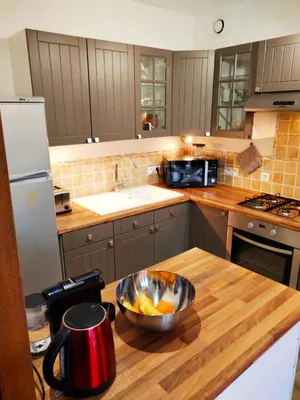 Cuisine ou kitchenette dans l'établissement Le 14 - Style Scandinave with Parking